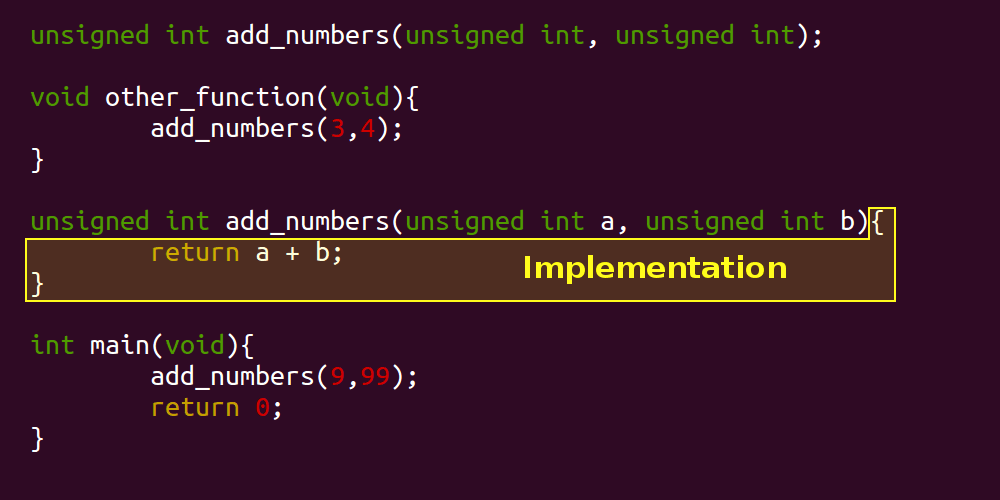 Implementation