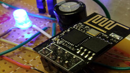 Network Enabled LED Blinking With ESP8266