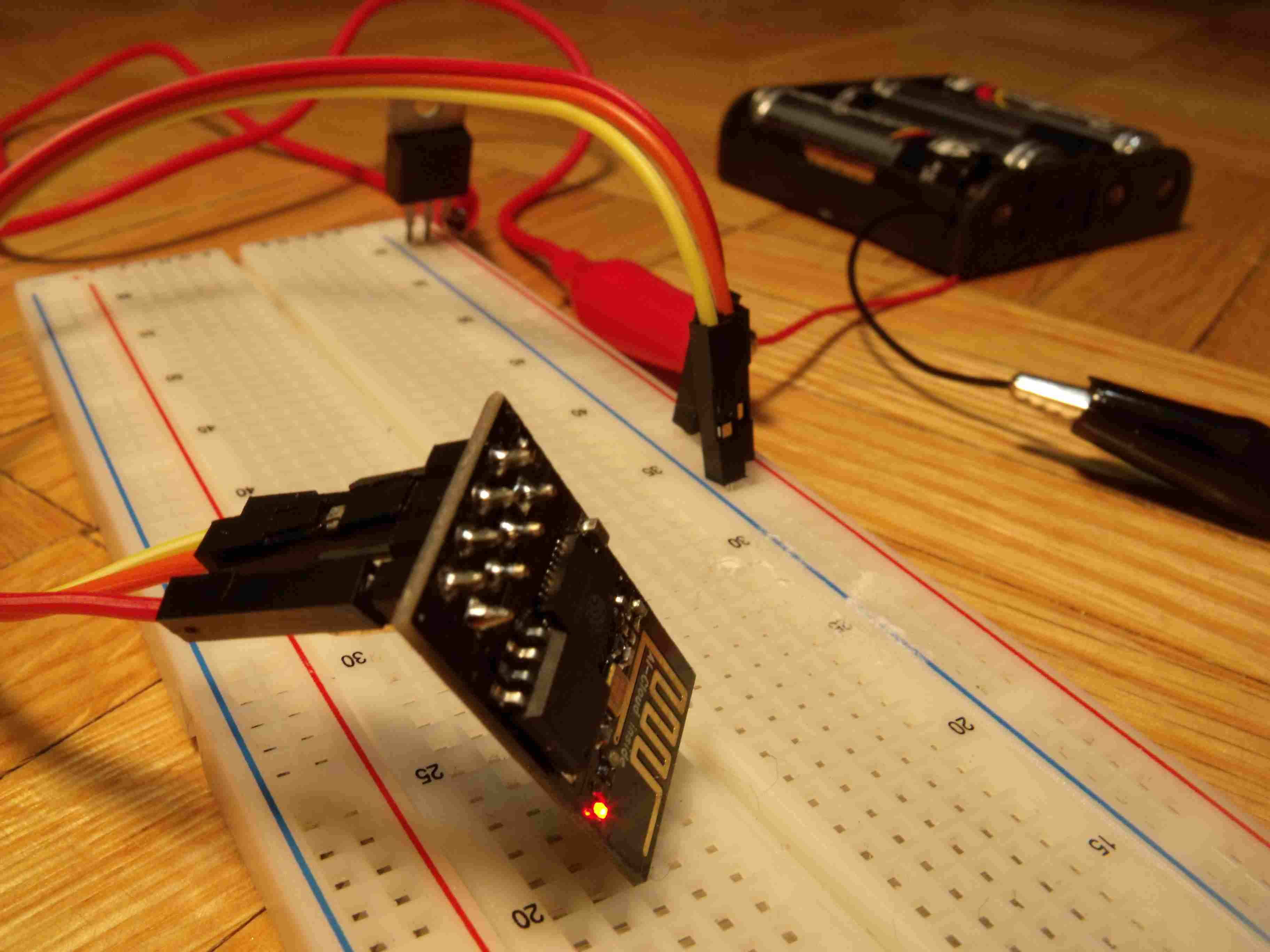 ESP8266 with voltage regulator