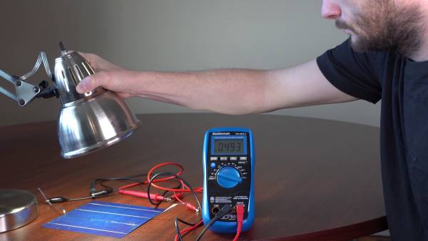 Solar Cell Open Circuit Voltage