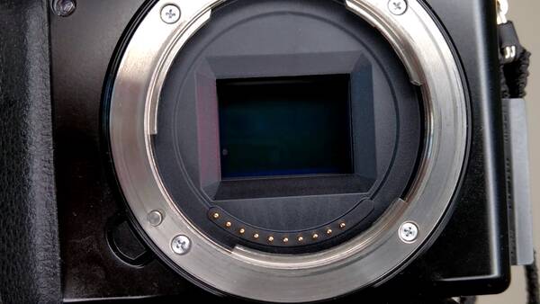 Camera Image Sensor Closeup