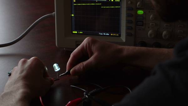 Photodiodes Charging Capacitor