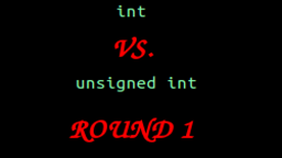 Should I use Signed or Unsigned Ints In C? (Part 1)